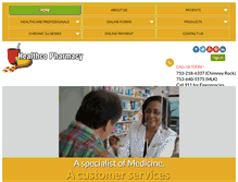 Tablet Screenshot of healthcopharmacy.com